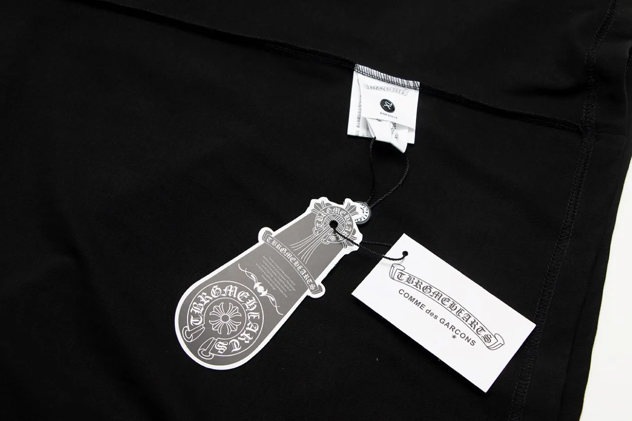 P150 Chrome Hearts Chrome Hearts Sanskrit Letter Sakura Pink Short Sleeve Size: SMLXL Color: Black